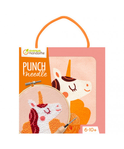 PUNCH NEEDLE - LICORNE