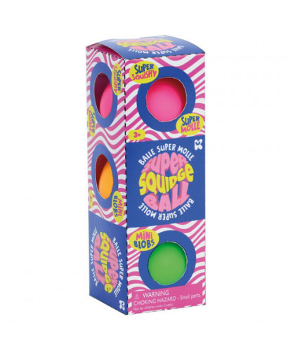 POCKET MONEY FUN - MINI SQUIDGY BALL 3 PACK