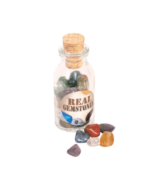 TREASURE TROVE - GEMSTONES IN BOTTLES