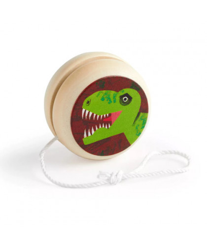 WOODEN YO-YO - T-REX