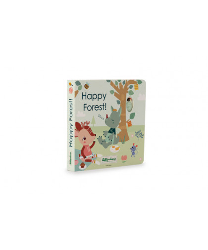 HAPPY FOREST LIVRE TACTILE ET SONORE