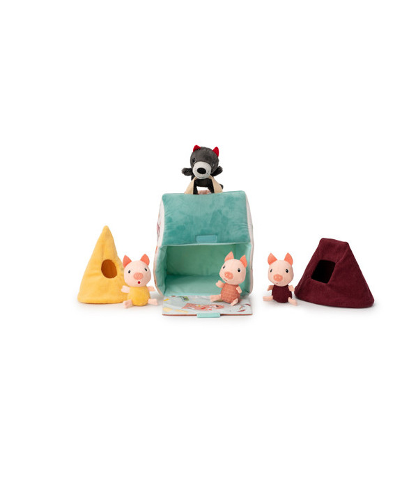 LES MAISONS DU LOUP ET DES 3 PETITS COCHONS