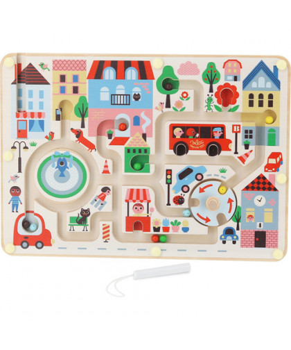 LABYRINTHE MAGNÉTIQUE MA PETITE VILLE