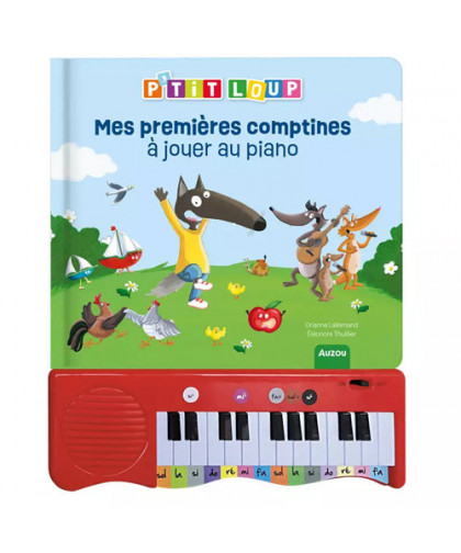 MON LIVRE PIANO - MES PREMIÈRES COMPTINES À JOUER AU PIANO