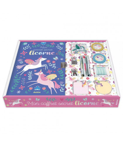 MON COFFRET SECRET LICORNE