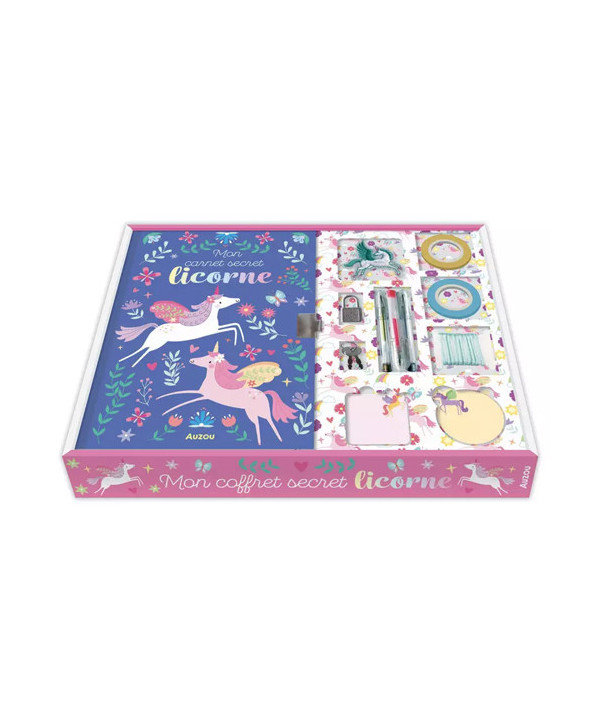 MON COFFRET SECRET LICORNE