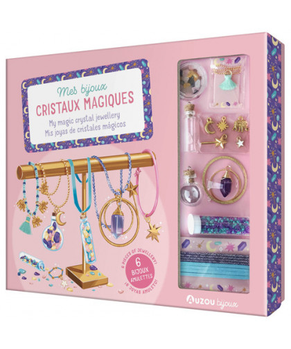 MA BOÎTE À BIJOUX - MES BIJOUX CRISTAUX MAGIQUES