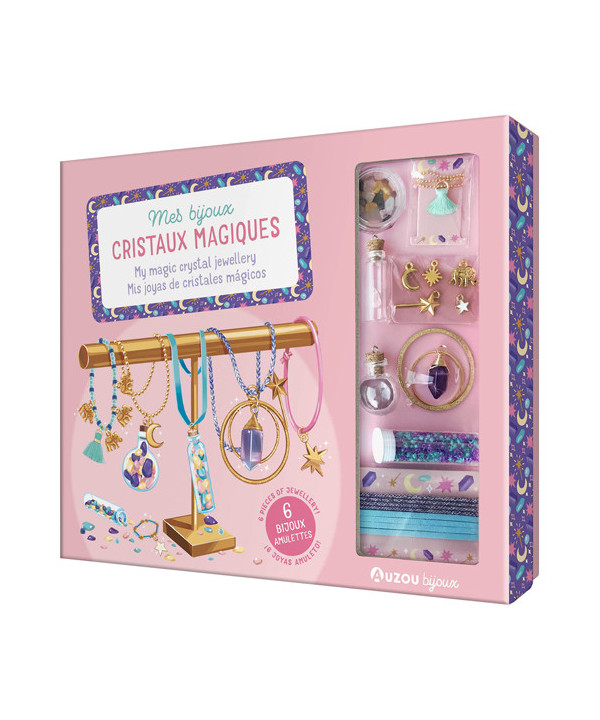 MA BOÎTE À BIJOUX - MES BIJOUX CRISTAUX MAGIQUES