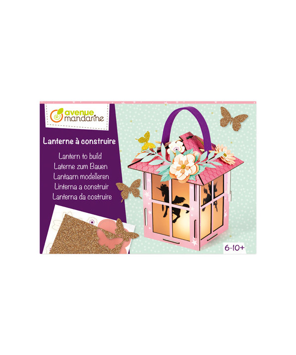BOÎTE CRÉATIVE - LANTERNE À CONSTRUIRE - LICORNES