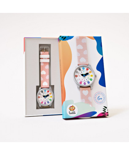 MONTRE CHIFFRE COEURS