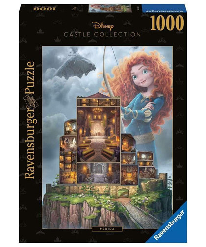 PUZZLE 1.000 PCS - DISNEY CASTLES: MERIDA