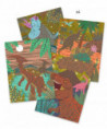 CARTES À GRATTER - LE RÈGNE DES DINOSAURES