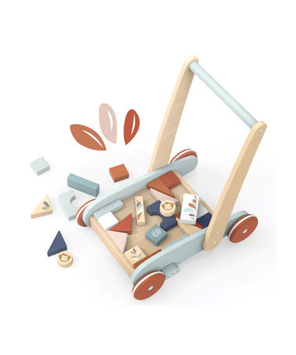 CHARIOT AVEC 27 BLOCS