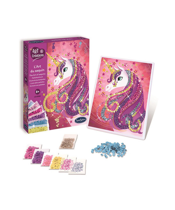 ART DU SEQUIN - LICORNE