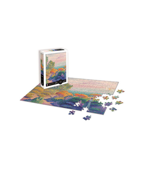 PUZZLE 1.000 PCS - DEUX FEMMES AU BORD DU RIVAGE
