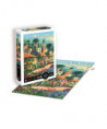 PUZZLE 500 PCS - VILLAGE MÉDITERANÉEN