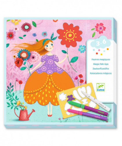 COLORIAGE POUR LES PETITS - LES JOLIES ROBES DE MARIE