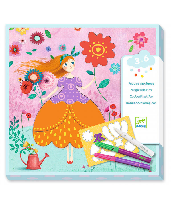 COLORIAGE POUR LES PETITS - LES JOLIES ROBES DE MARIE