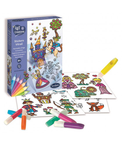 STICKERS VITRAIL - PETITS PRINCES