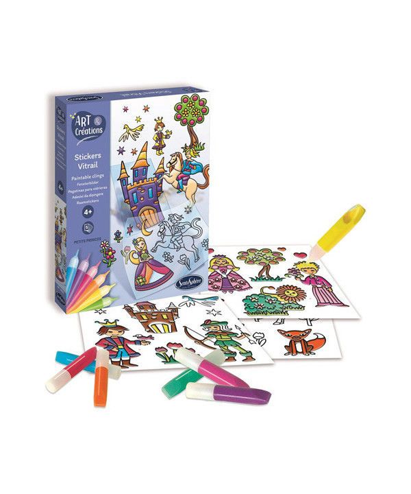 STICKERS VITRAIL - PETITS PRINCES