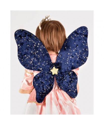 AILES EN VELOUR BLEU NUIT