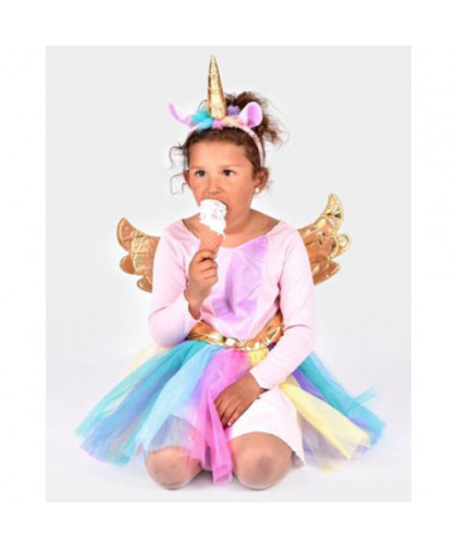 ROBE LICORNE AVEC DIADEME