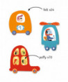 STICKERS POUR LES PETITS - J'AIME LES VOITURES