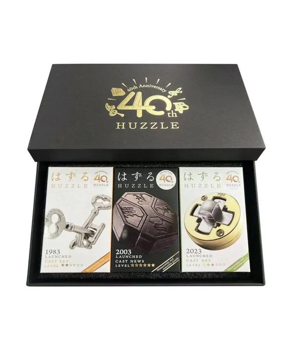 HUZZLE CAST PUZZLE - LIMITED EDITION HANAYAMA 40TH