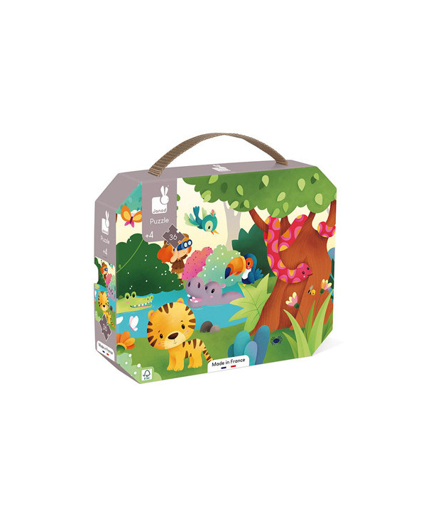 PUZZLE LES ANIMAUX SAUVAGES - 36 PCS