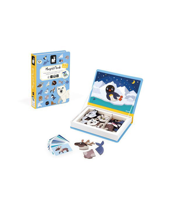 MAGNETI'BOOK - ANIMAUX POLAIRES