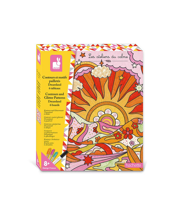 CONTOURS ET MOTIFS PAILLETES DREAMLAND