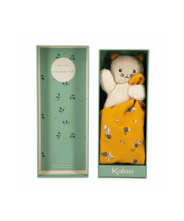 DOUDOU CHAT JAUNE