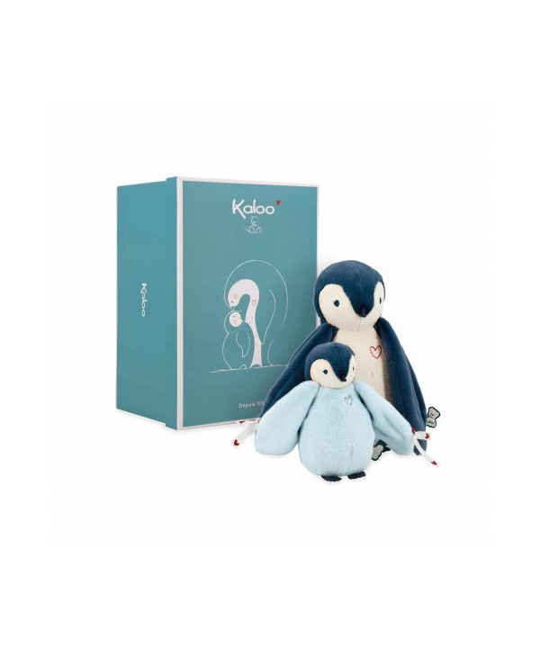 PELUCHES CALINS MANCHOTS BLEUS