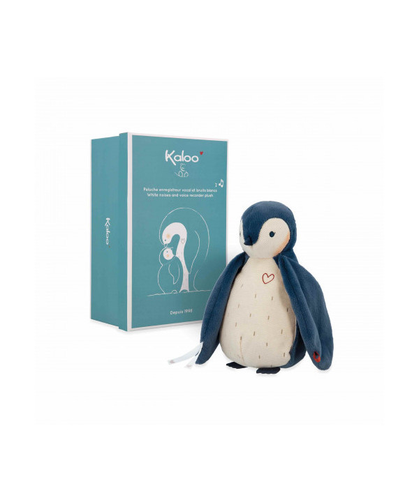 PELUCHE ENREGISTREUR BRUITS BLANCS BLEU