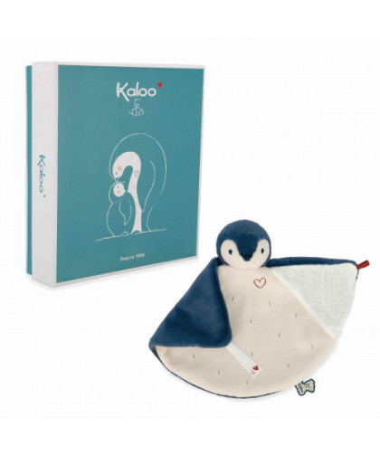 DOUDOU MANCHOT BLEU
