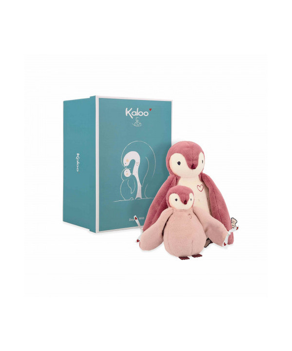 PELUCHES CALINS MANCHOTS ROSES