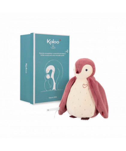 PELUCHE ENREGISTREUR BRUITS BLANCS ROSE