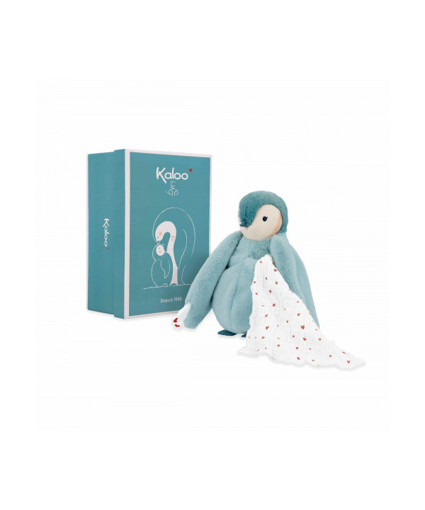 PELUCHE A BISOUS MANCHOT VERT