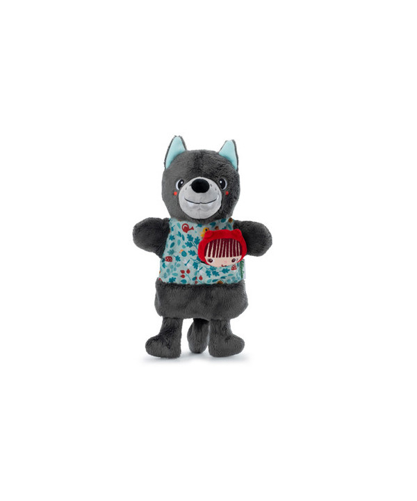 LOUIS LE LOUP MARIONNETTE A MAIN