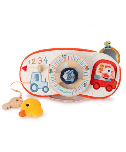 FERME PANNEAU D'ACTIVITES EN VOITURE