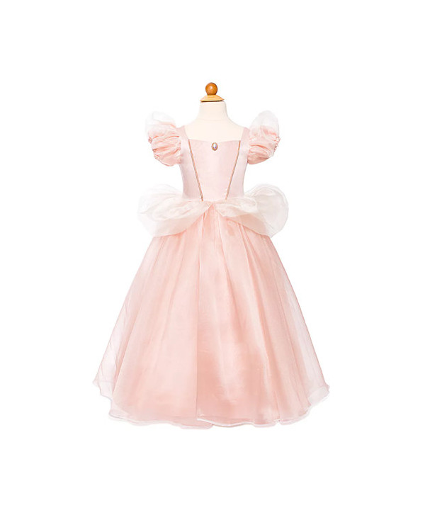 ROBE DE PRINCESSE ANTIQUE - ROSE PÂLE