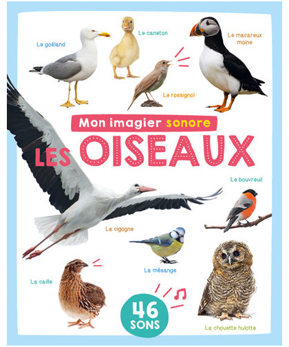 MON IMAGIER SONORE - MON IMAGIER SONORE - LES OISEAUX