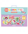 MA POCHETTE DE 100 GOMMETTES  - LES P'TITES BÊTES
