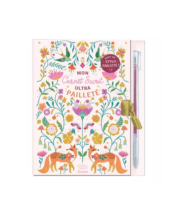 MA PAPETERIE CRÉATIVE - MON CARNET SECRET ULTRAPAILLE