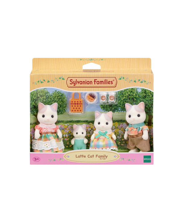 LA FAMILLE CHAT LATTÉ