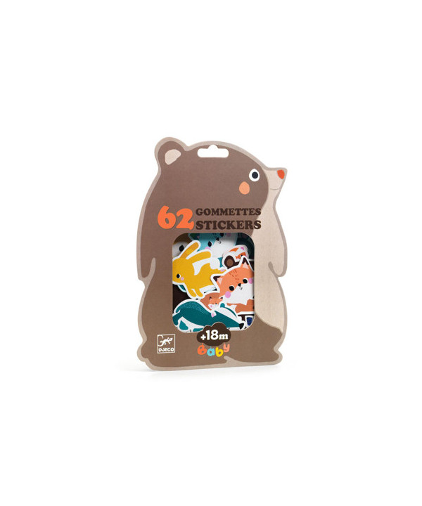 STICKERS  - ANIMAUX DE LA FORÊT