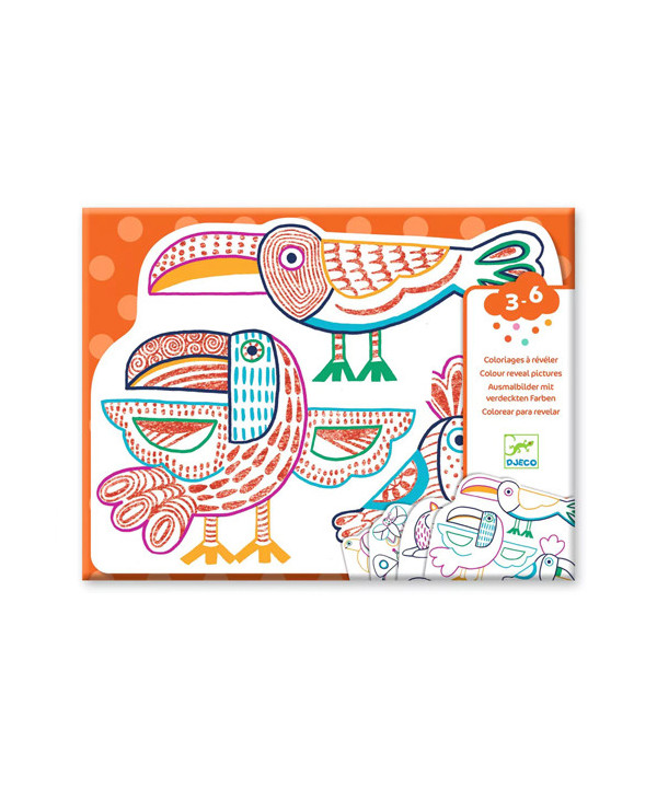 COLORIAGE  - FAMILLES SAUVAGES