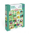 STRORY PUZZLES - LES TROIS PETITS COCHONS - 35 PCS