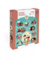 STRORY PUZZLES - PINOCCHIO - 54 PCS