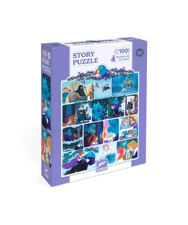 STRORY PUZZLES - LA BELLE ET LA BÊTE -100 PCS